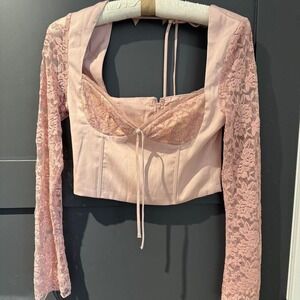 Princess Polly lace corset top